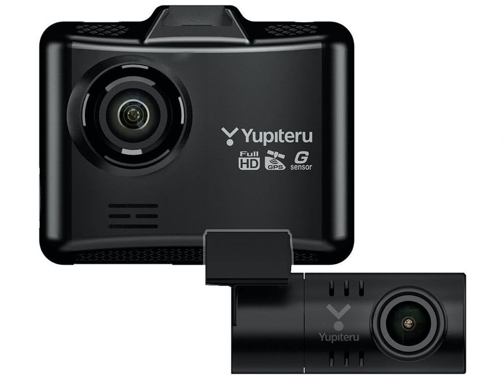 YUPITERU DRY-TW7550d 前後2カメラタイプ ドライブレコーダー